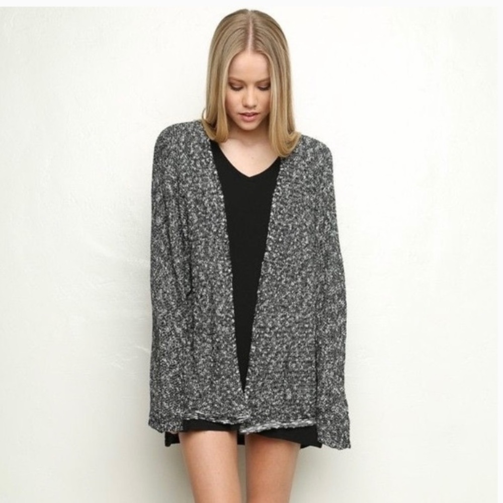 Brandy Melville marled cardigan sweater